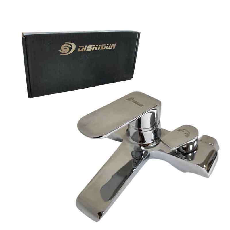 0235014-4 Dishidun Μπαταρία Μπάνιου Μοντέρνα - Bathroom Faucet Mixer - Image 1