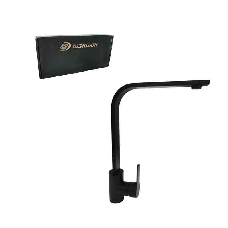 0235018-3 Μπαταρία Κουζίνας Μαύρη Ματ - Βρύση Κουζίνας - Kitchen faucet - Image 1