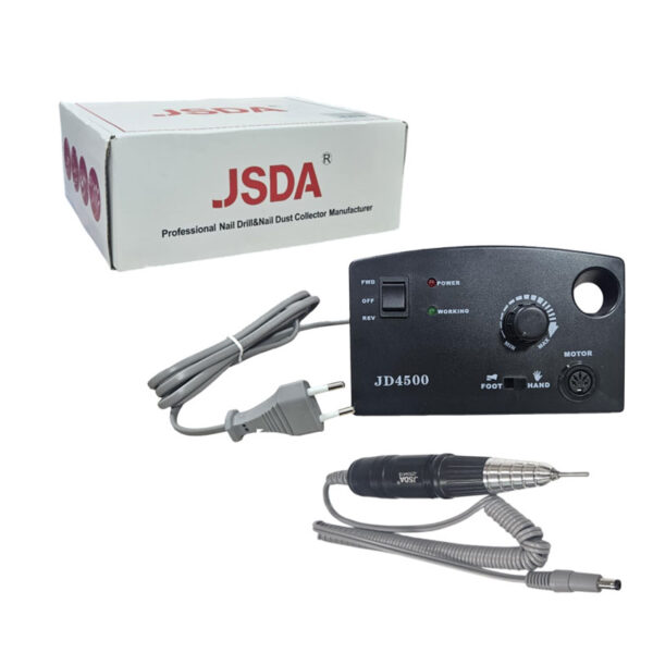 JSDA Επαγγελματικός Τροχός Νυχιών με Πεντάλ JD4500 - Professional Nail Drill