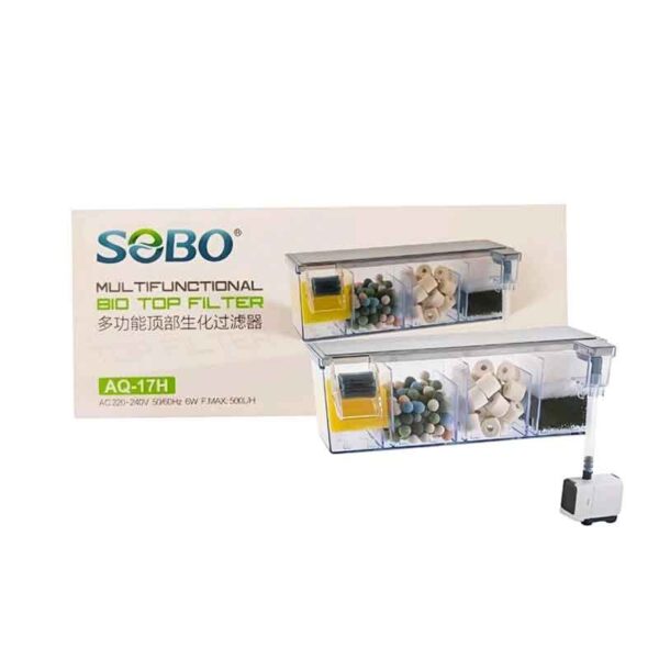 Sobo  Bio-Top Φίλτρο Ακρίβειας για Ενυδρεία AQ-17H- Bio-Top Filter